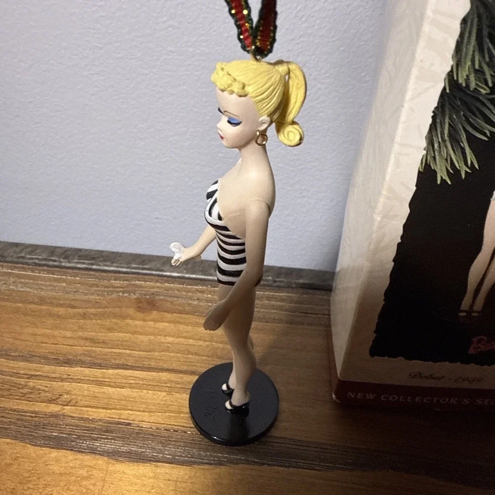 Vtg Hallmark Keepsake Barbie 1959 Debut Ornament Collectors Series 1994 Blonde